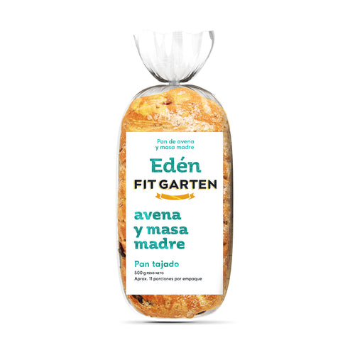 Pan Tajado Edén de Avena y Masa Madre