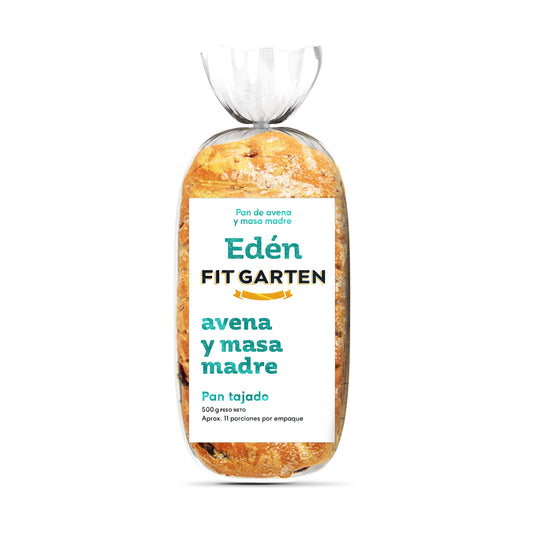 Pan Tajado Edén de Avena y Masa Madre