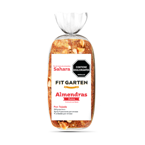 Pan Tajado de Almendras Sahara Dulce