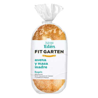 Bagels Edén de Avena y Masa Madre
