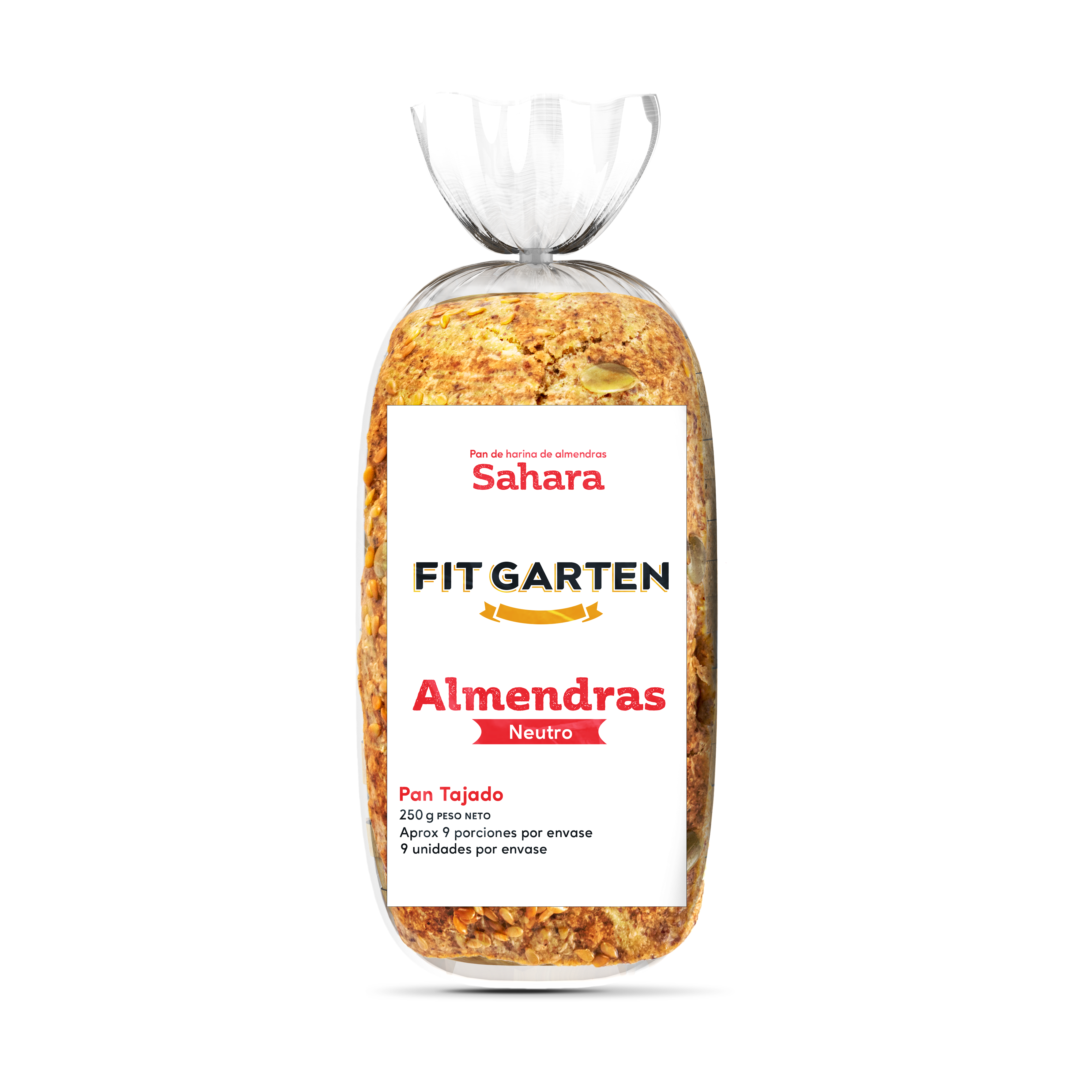 Pan Tajado de Almendras Sahara Neutro